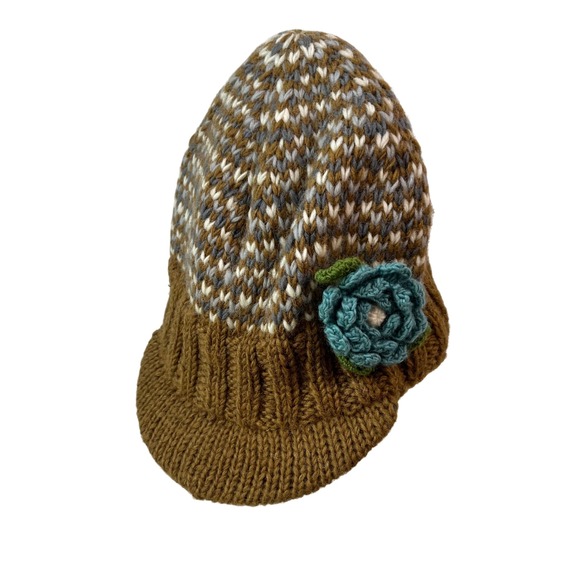 Vintage Erin Knitwear Ireland Wool‎ Knit Hat Cap Beanie Y2K - Picture 2 of 6